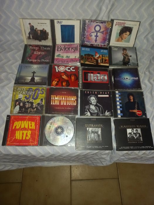 Cd's vários tipos de música