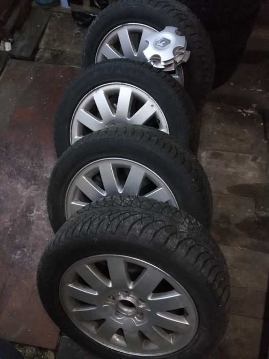 *** koła 16" 5x108 Renault Laguna II, opony zimowe 205/55/16 ***