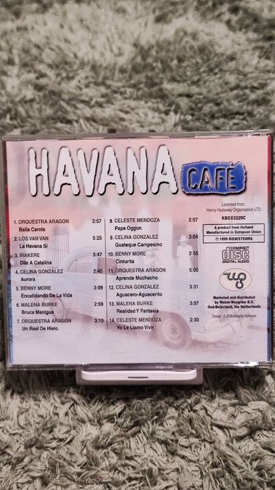 Havana Cafe 3xCD salsa muzyka kubańska