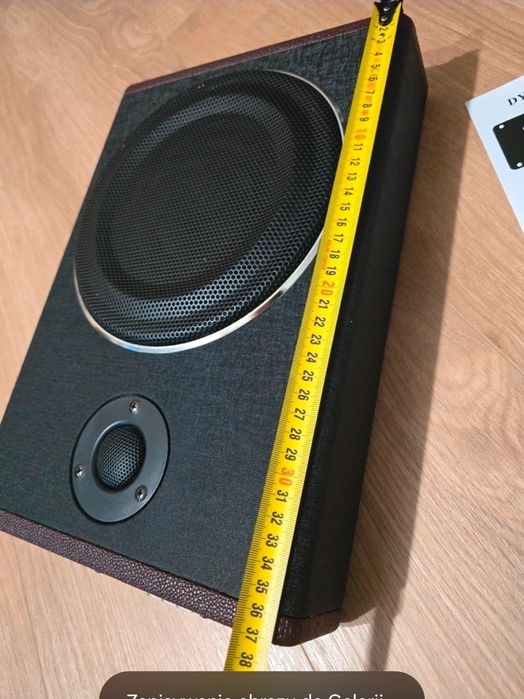 Skrzynia Basowa Subwoofer Pod Siedzenie 600W Tuba