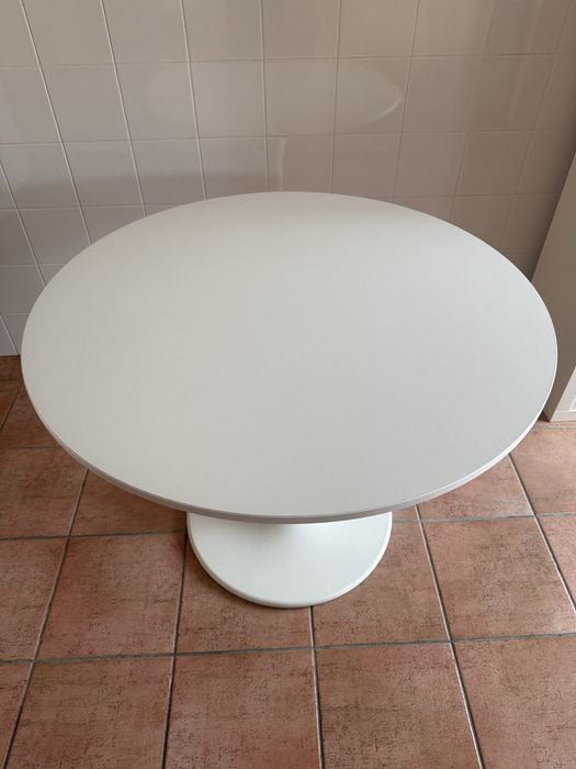 Mesa Branca Redonda IKEA 103cm