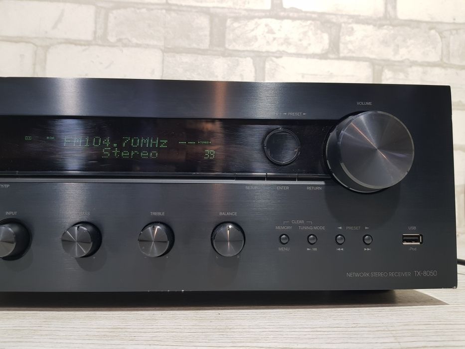 Стерео ресивер ONKYO TX-8050, ,  *2x80 Вт, USB, NET, б/у з Німеччини