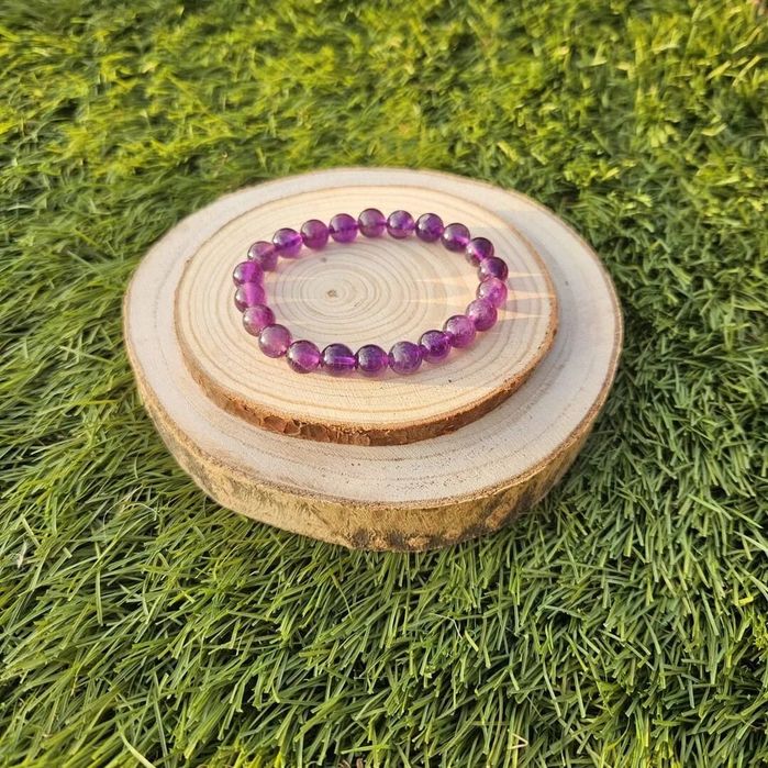 Pulseira Ametista 8mm