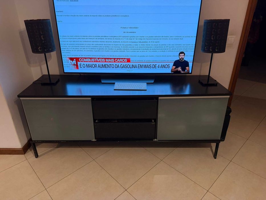 Móvel sala de estar, para televisão