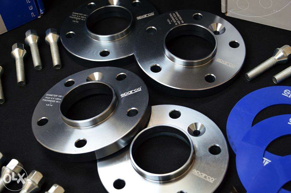 DYSTANSE SPARCO +śruby - Opel, Renault, BMW, VW, Seat, Audi, Toyota