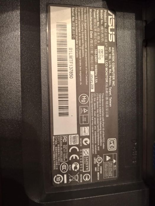Monitor ASUS LCD