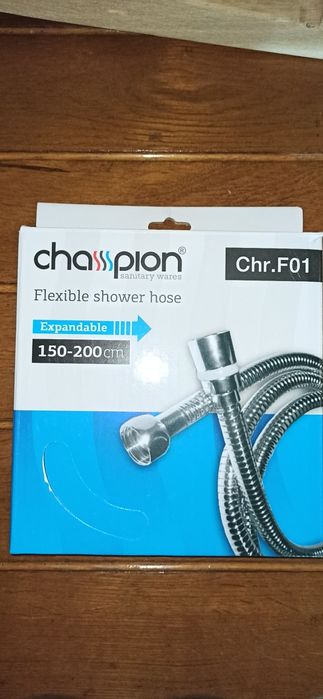 Шланг розтяжний Champion гибкий шланг для душа