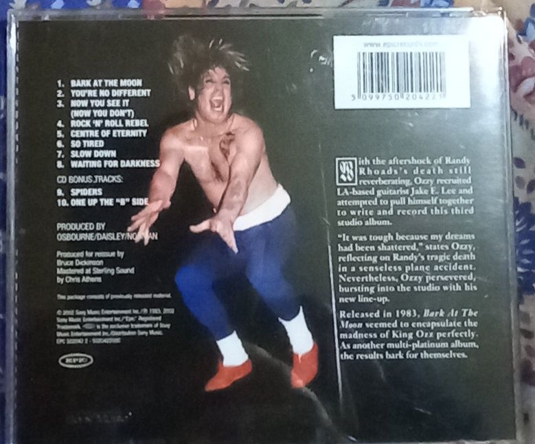 Vendo Cd Ozzy Osbourne "Back to the Moon"