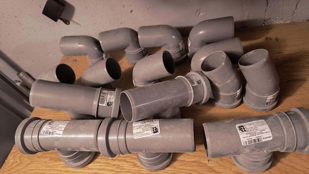 Kolanka i trójniki fi 50