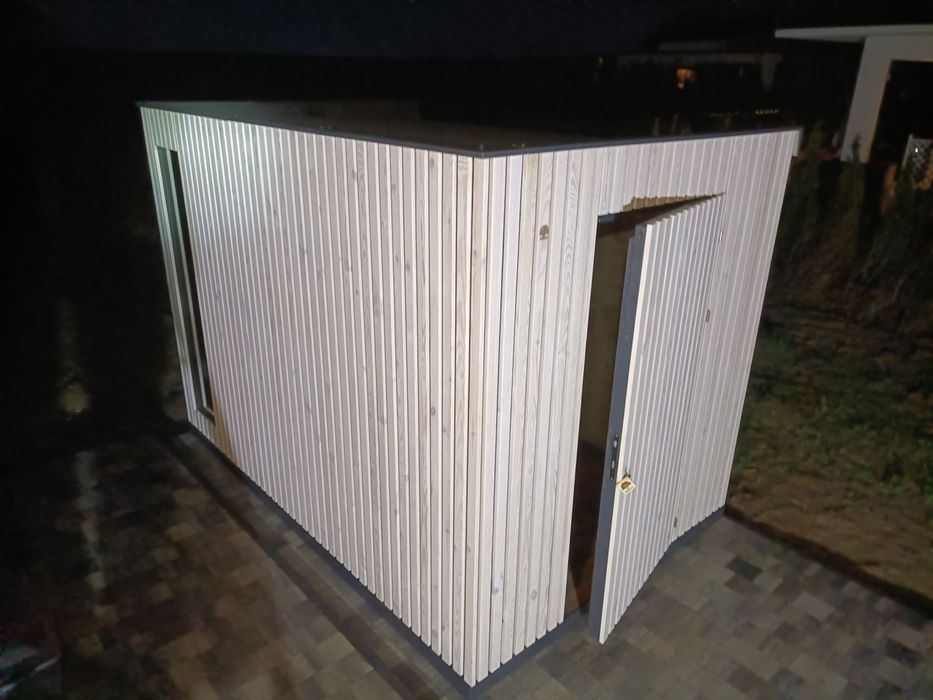 Domek narzędziowy, ogrodowy nowoczesny, drewutnia,szopa 6m2