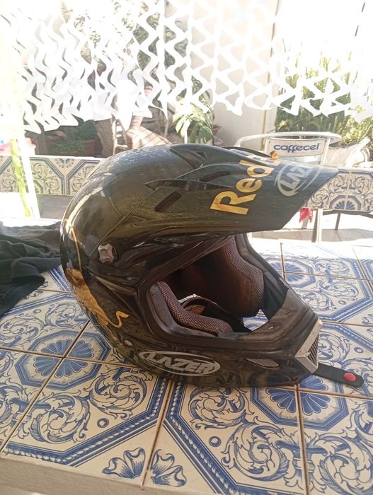 Capacete em carbono mx7 lazer
