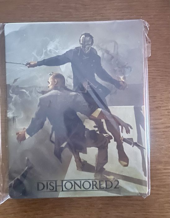 Dishonored 2 Kolekcjonerski Steelbook Nowy G2 PS5 PS4 PC XBOX