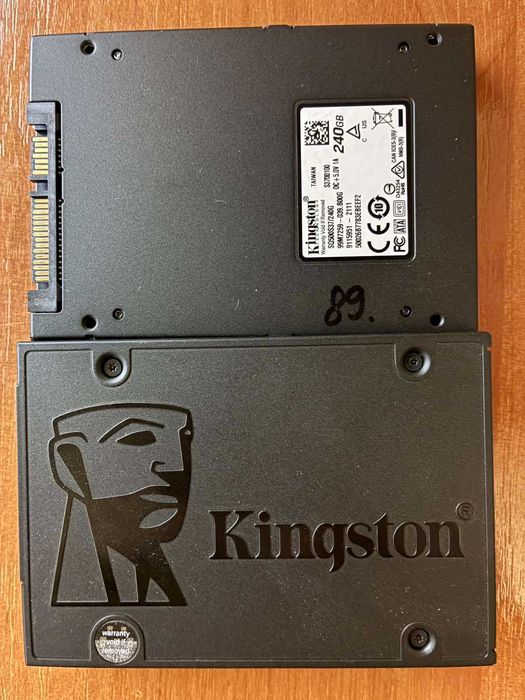 SSD Kingston SQ500S37/240G 240Gb TLC 85-89%
