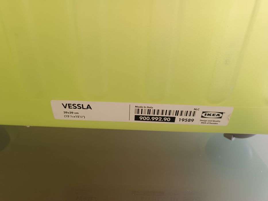 Caixa de armazenamento verde