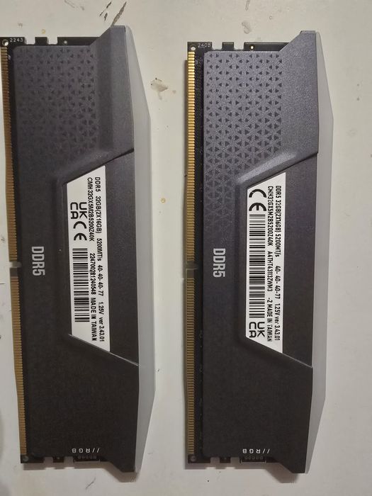 Озу ddr5 4x32 gb 5200 corsair