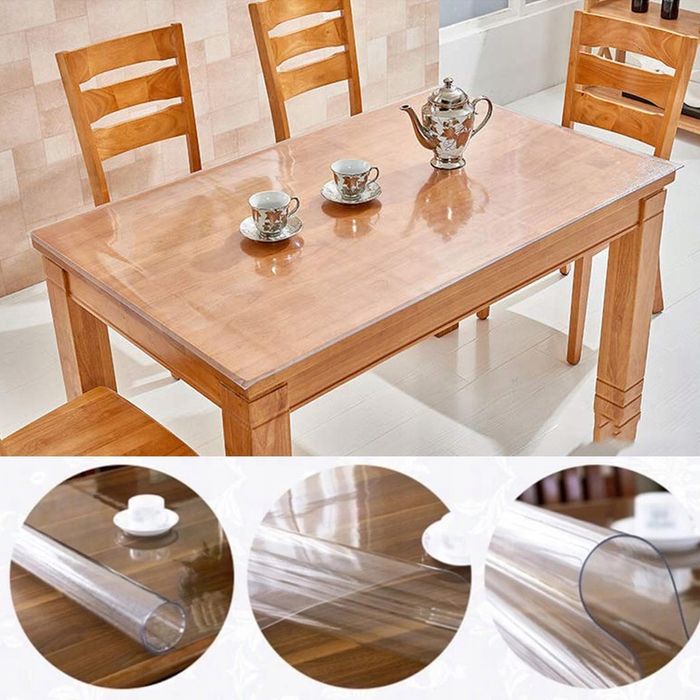 Mata podkładka ochronna pvc na biurko stół 160x90 folia  GRUBA