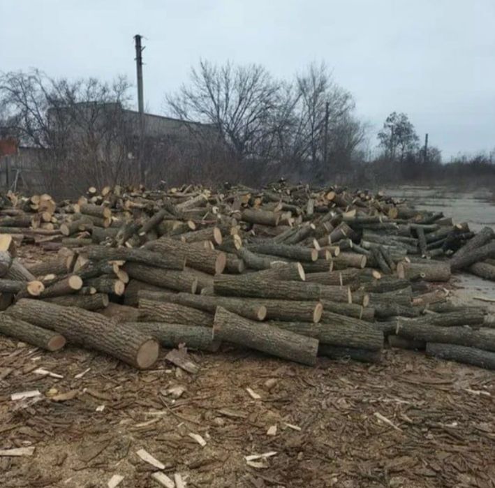 дрова для дому, дуба, берези та вільхи, чурки, колоті, чесний об’єм, безкоштовна доставка та вигрузка 4/20 м3