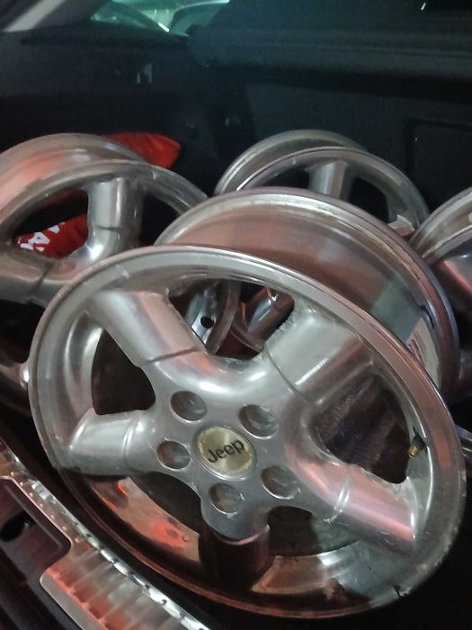 Jantes JEEP TJ (originais) Fantásticas