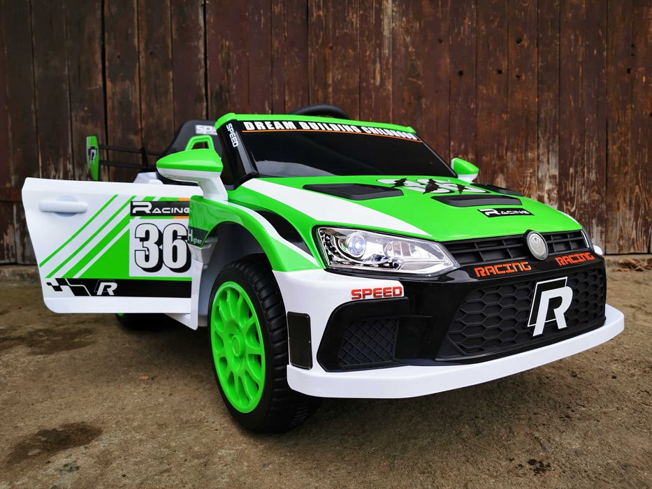 Samochód WRC Volkswagen Polo GT 4x4 Elektryczny Auto AKUMULATOR DZIECI