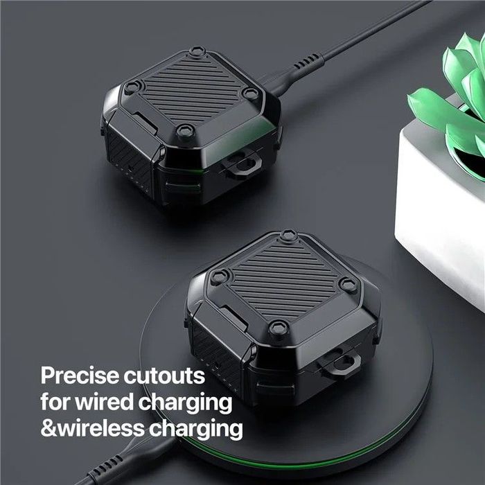 DUX DUCIS etui SECG ochronne na Samsung Galaxy Buds Live/Buds PRO/Buds2/Buds2 Pro czarny
