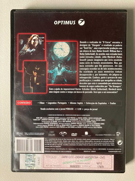 [DVD] Dark City: Cidade Misteriosa
