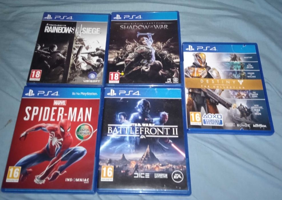 5 jogos para a Playstation 4