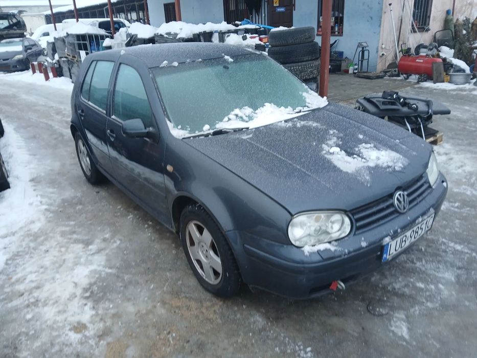 volkswagen golf IV LC7V maska zderzak lampa grill błotnik drzwi zbiornik paliwa szyba lusterko