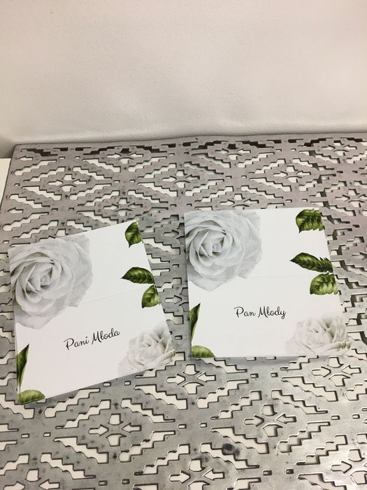 Winietki dla gości na stół weselny /ślub /wesele
