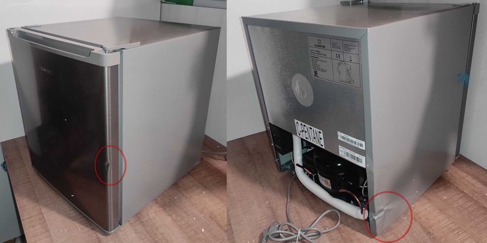 Міні холодильник Klarstein Snoopy Eco 41 л 39 дБ УЦІНКА