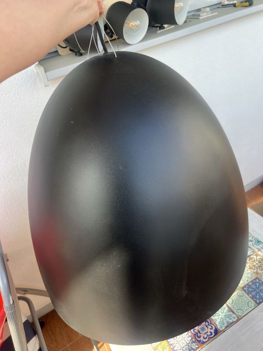 Duza lampa wiszaca czarna styl industralny/loft