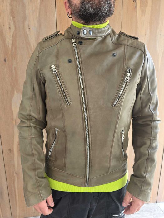 Casaco de pele genuína italiana Bray