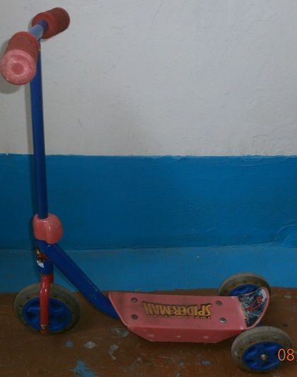 Самокат Spider Man детский. Дёшево