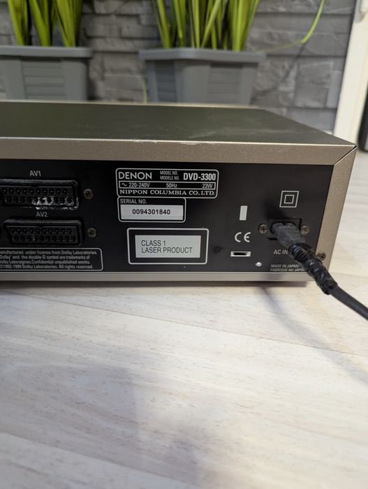 DENON DVD player 3300