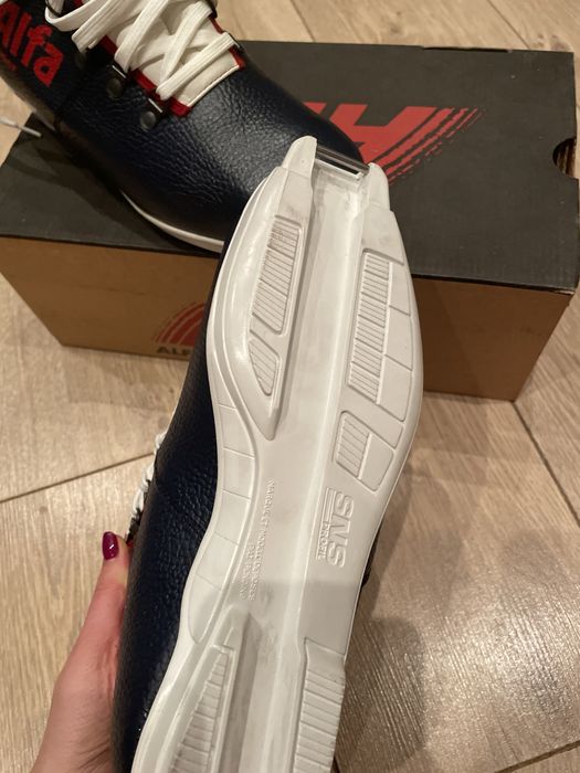 NOWE Buty SNS do nart biegowych ALFA skóra 40
