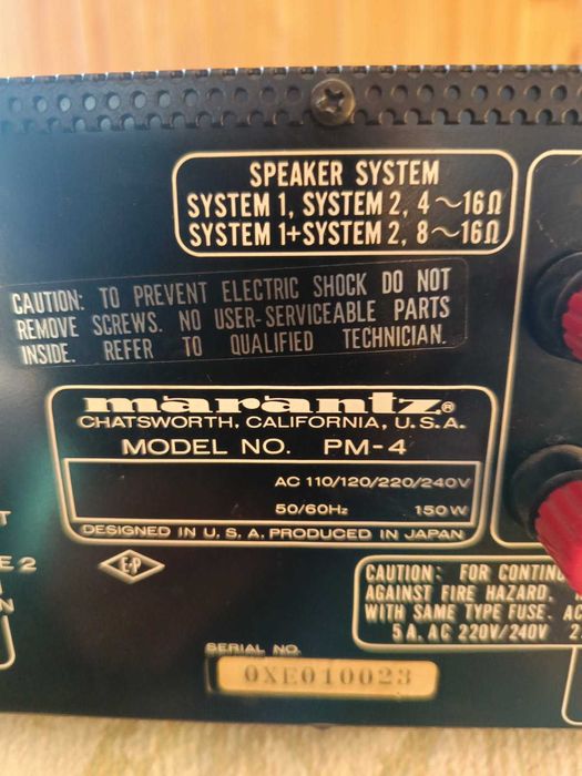 Amplituner Marantz Pm-4