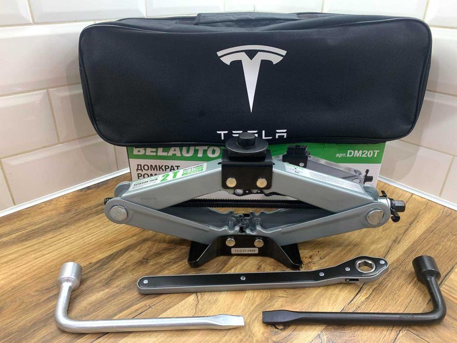 Домкрат Тесла Tesla 3, Y, X, S
