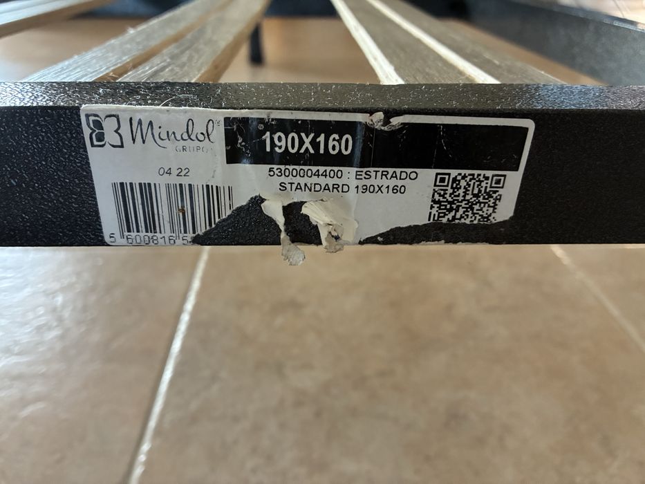 Estrado cama 190x160