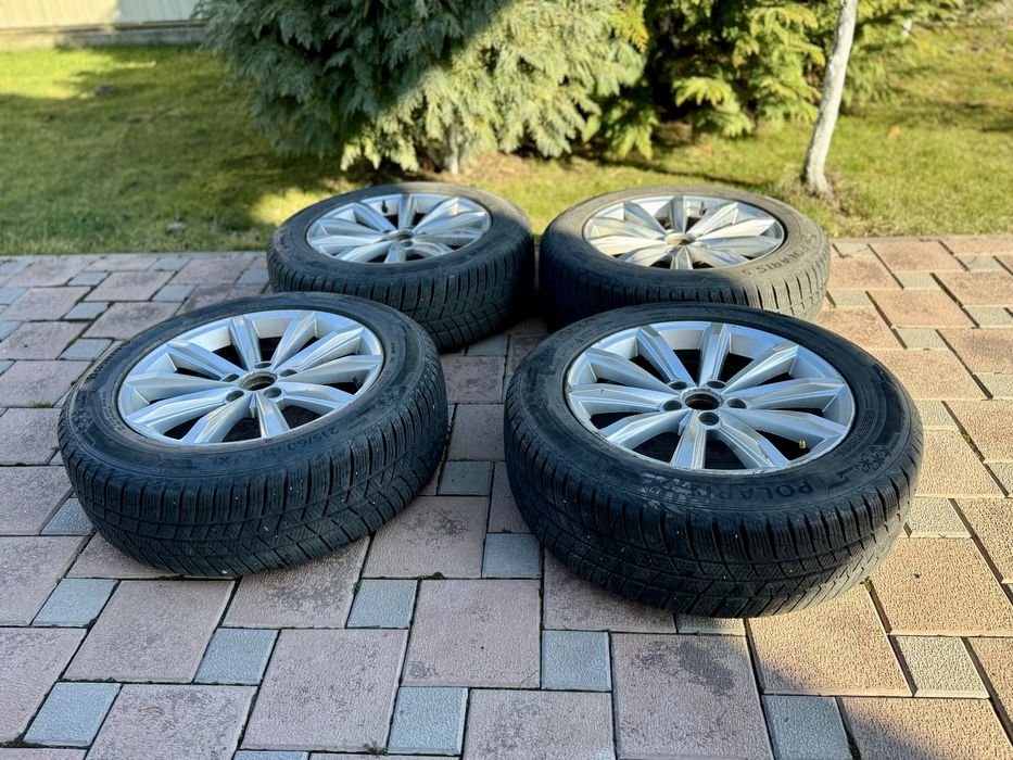 Оригінальні диски VW PASSAT B8 R17 5x112 London із зимовою резиною