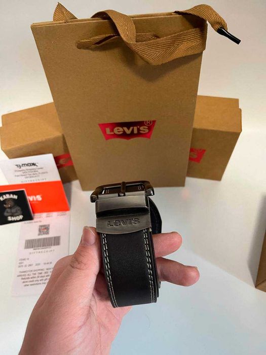 Ремінь чоловічий Levi’s/ Подарунковий набір / РОЗПРОДАЖ