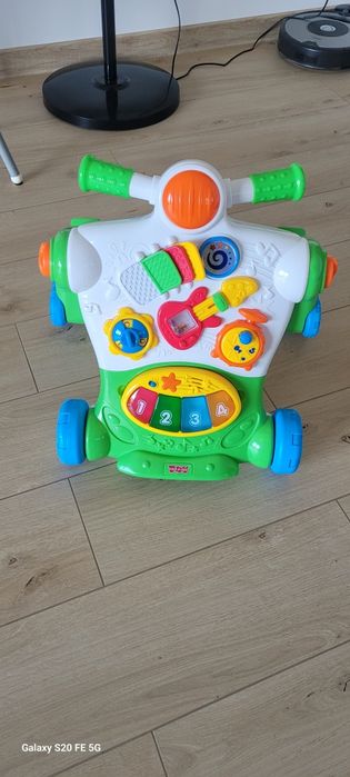 Chodzik 2 in 1 z jezdzikiem