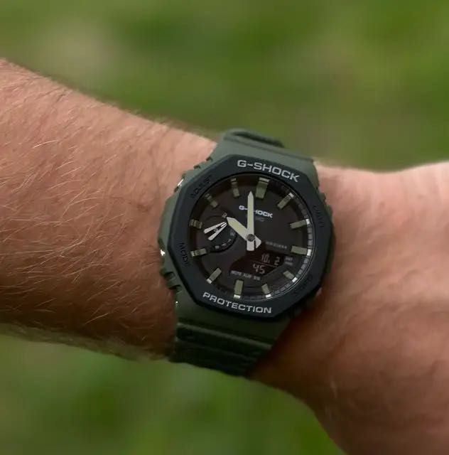 Годинник  Casio G-SHOCK GA-B2100-3AER - олива