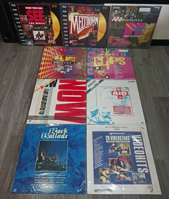 Laserdisc Laser disc Pack 9