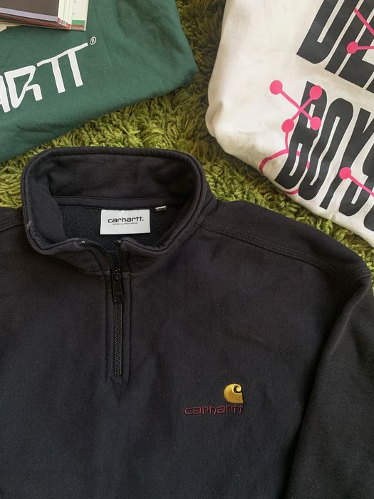 Carhartt 1/3 zip кофта