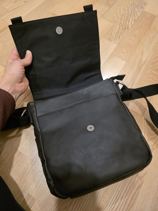 Męska duża torba listonoszka NOWA Lanetti