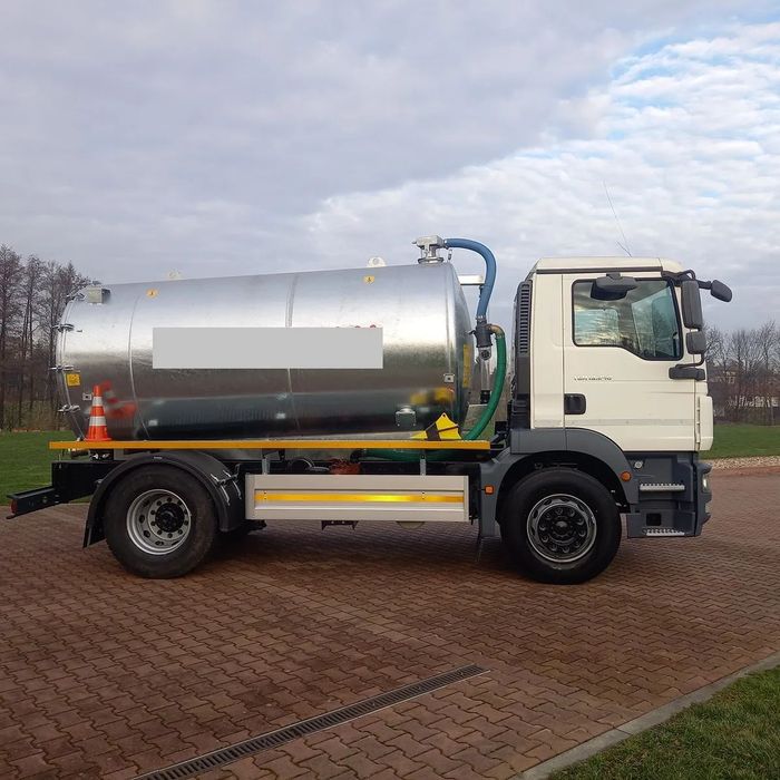 MAN TGM 18 250 EURO 5  ASENIZACJA 10000 LITRÓW Asenizacyjny Beczka