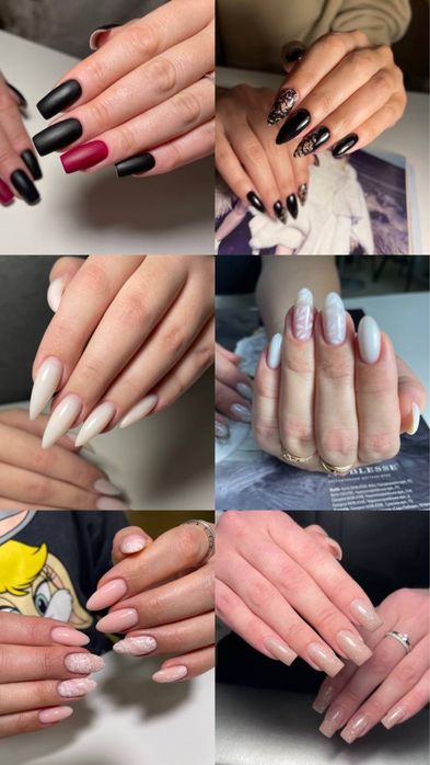 Манікюр, Маникюр, Педикюр, Нарощування нігтів, гель, акрил, френч,