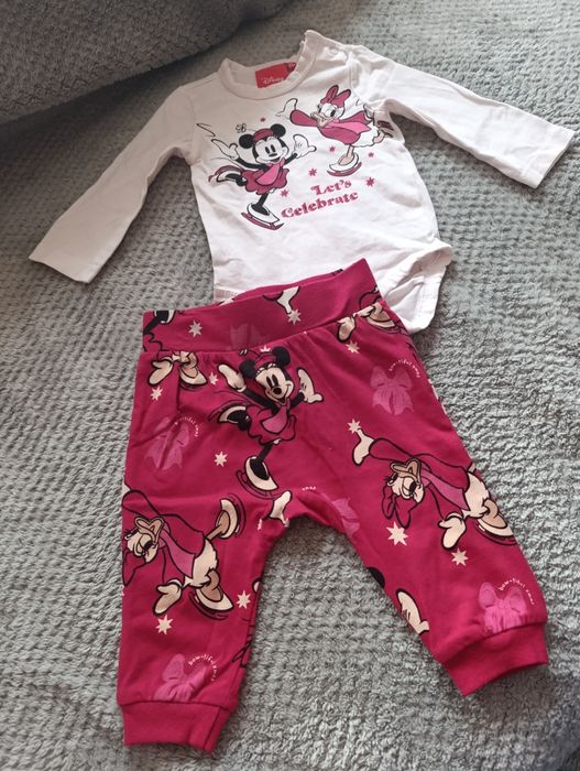 Komplet świąteczny z Myszką Minnie