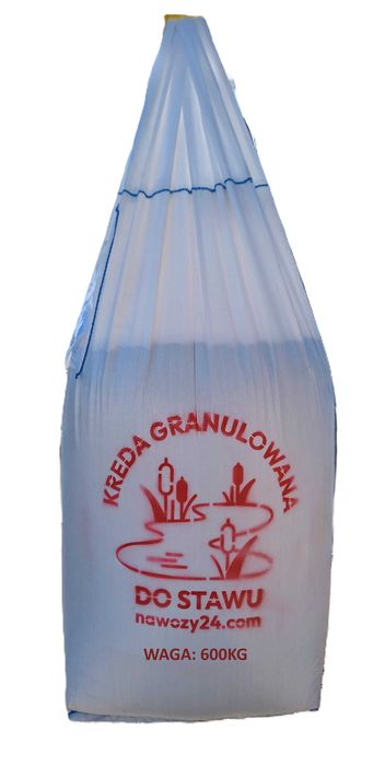 Kreda stawowa bigbag na duży staw, kreda do odkwaszania stawu 500k