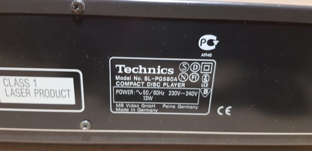 Technics SL-PG580A