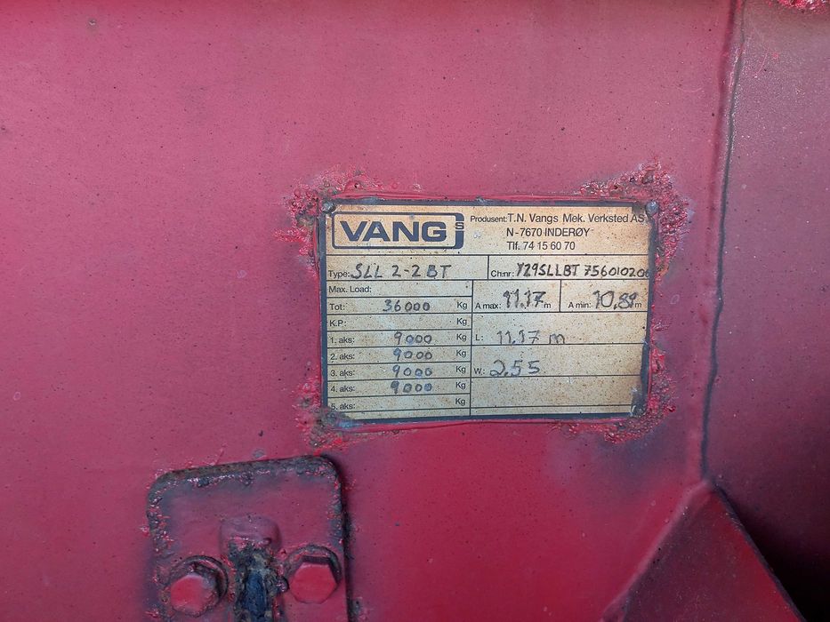 Przyczepa wywrotka  VANG